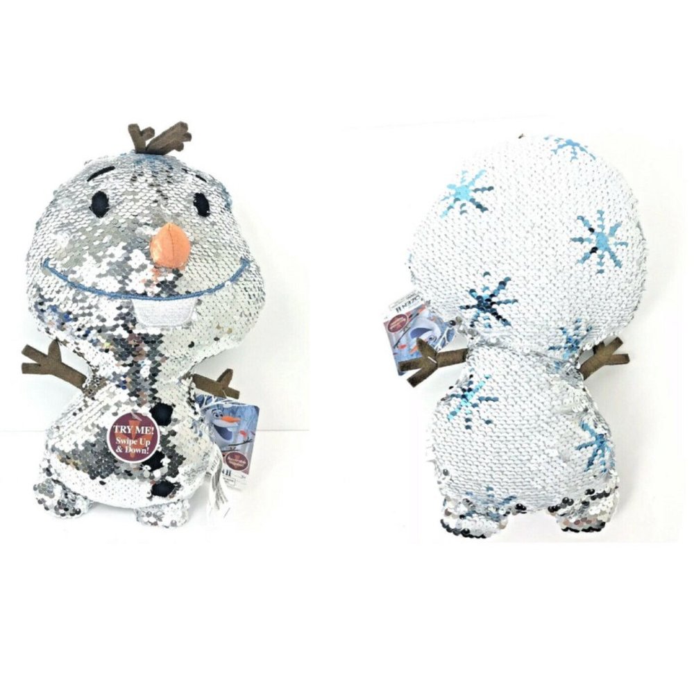 Disney Frozen 2 Reversible Sequins Stuffed Plush